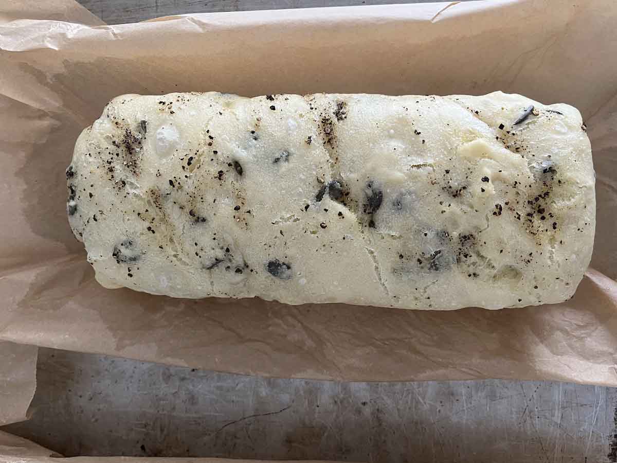Dinkele mit Pfefferkruste