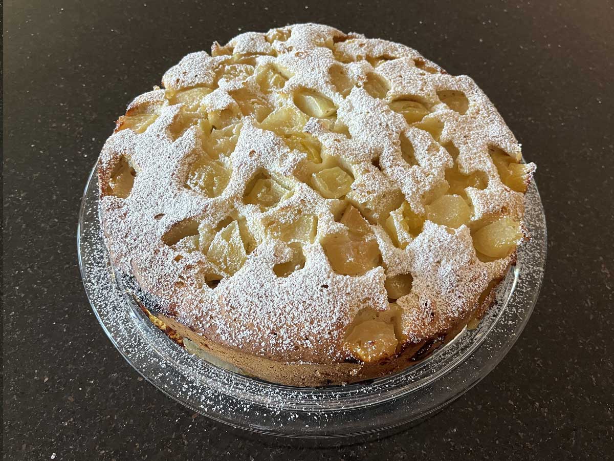 Kokos-Apfelkuchen